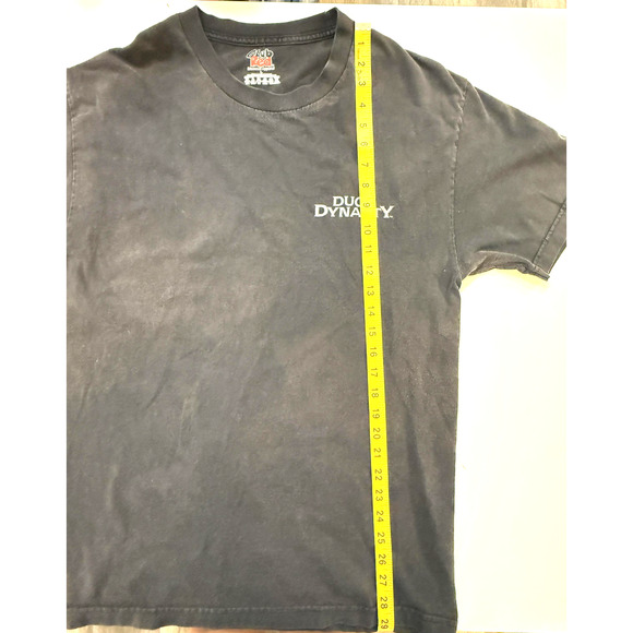 Duck Dynasty Shirt Mens Large Black 2012 TV Show A&E Club Red Licensed Fader - Picture 6 of 8